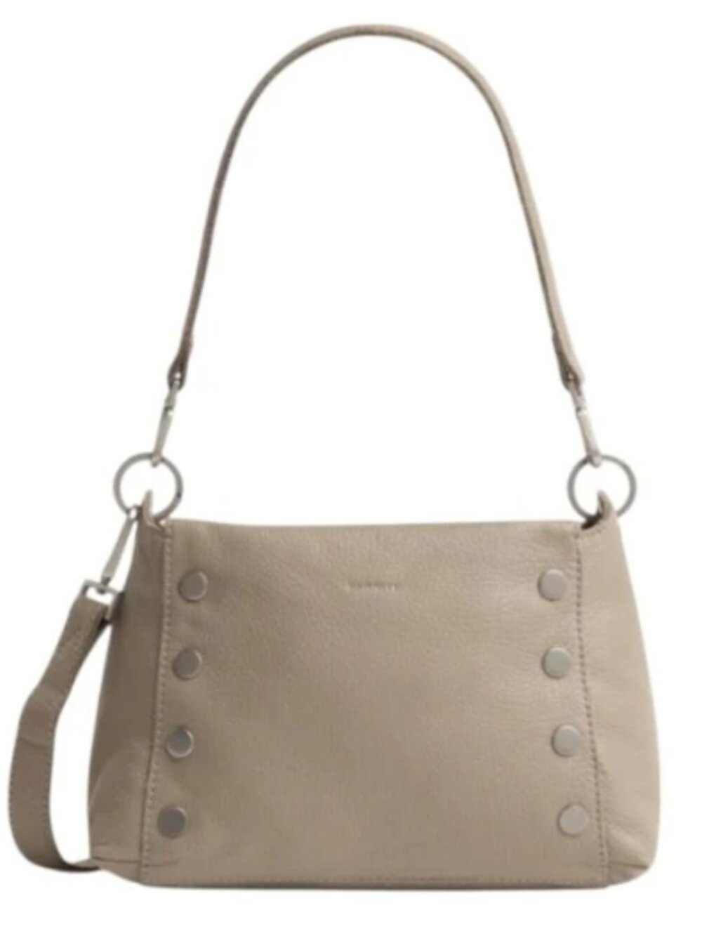 Hammitt Bryant Medium Pewter Pebble/ Brushed Silver Hardware